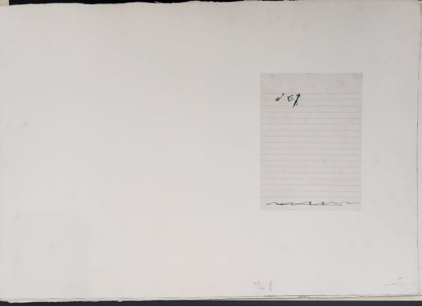 Antoni Tapies "El Pá a la barca 3" 1963 Collage